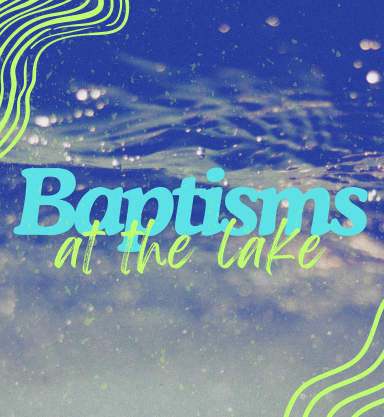 Baptisms at the Lake
